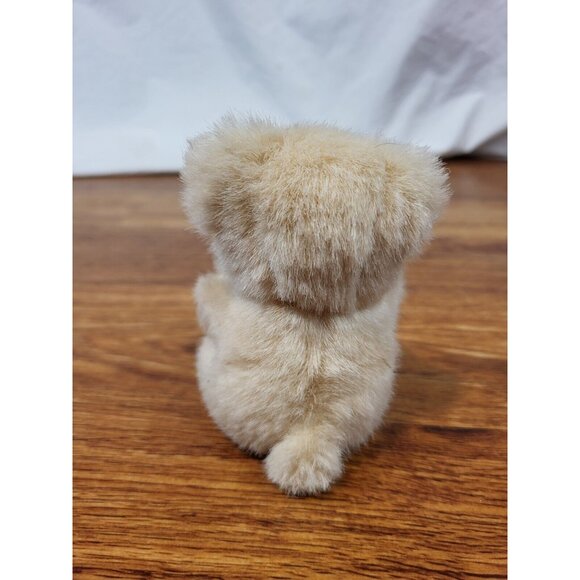 Vtge Russ & Berrie 4" Blond Teddy Bear - Picture 3 of 4